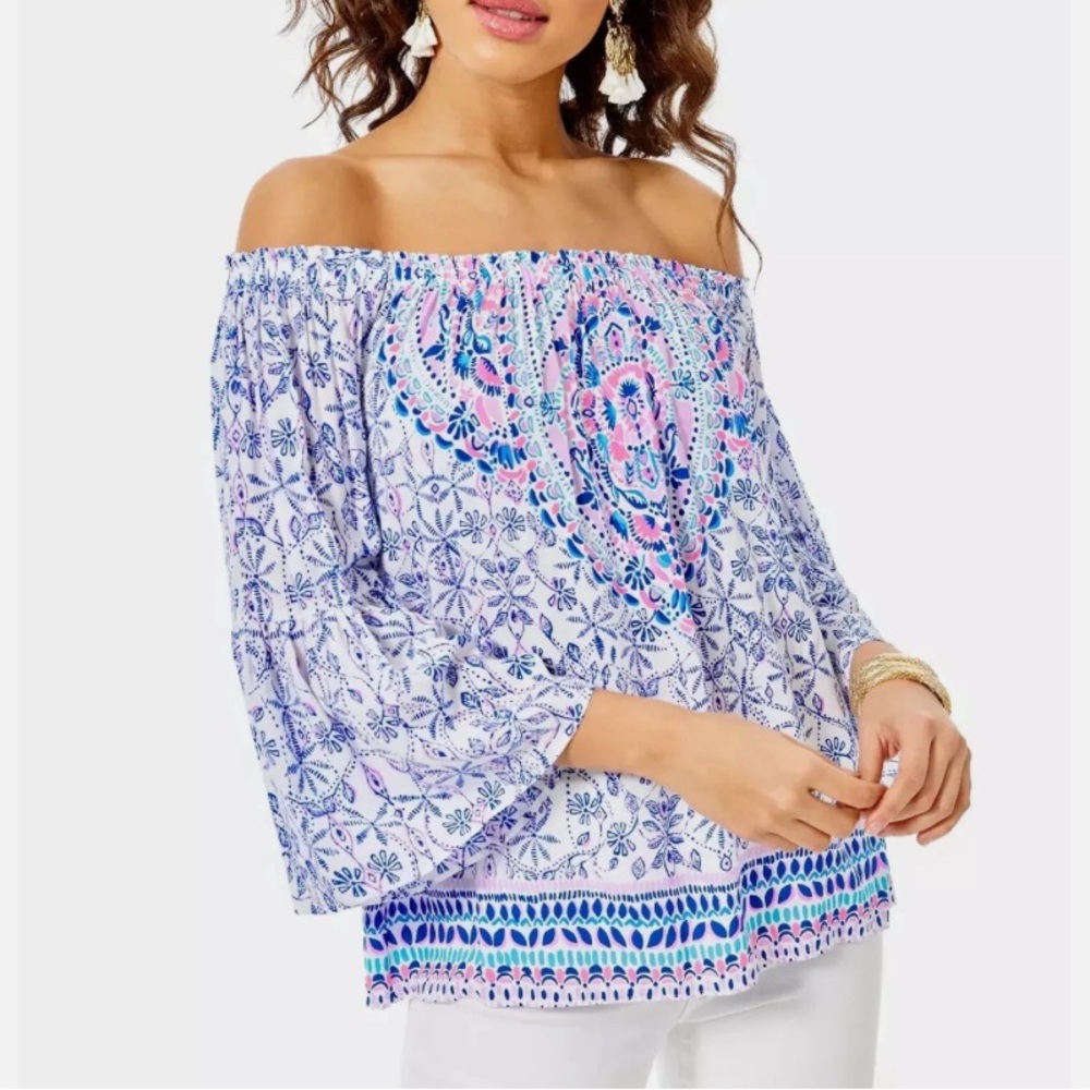 Lilly Pulitzer size medium Neve top NWT